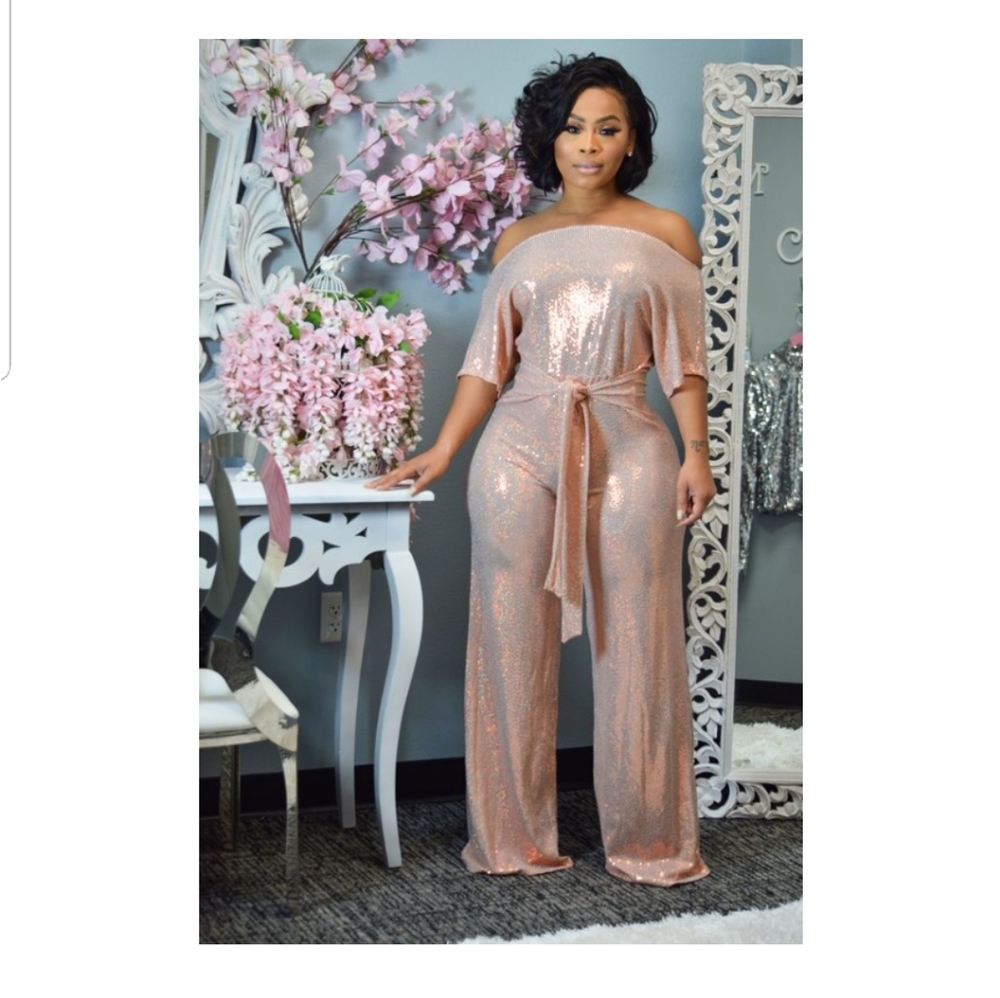 Sequin jumpsuit